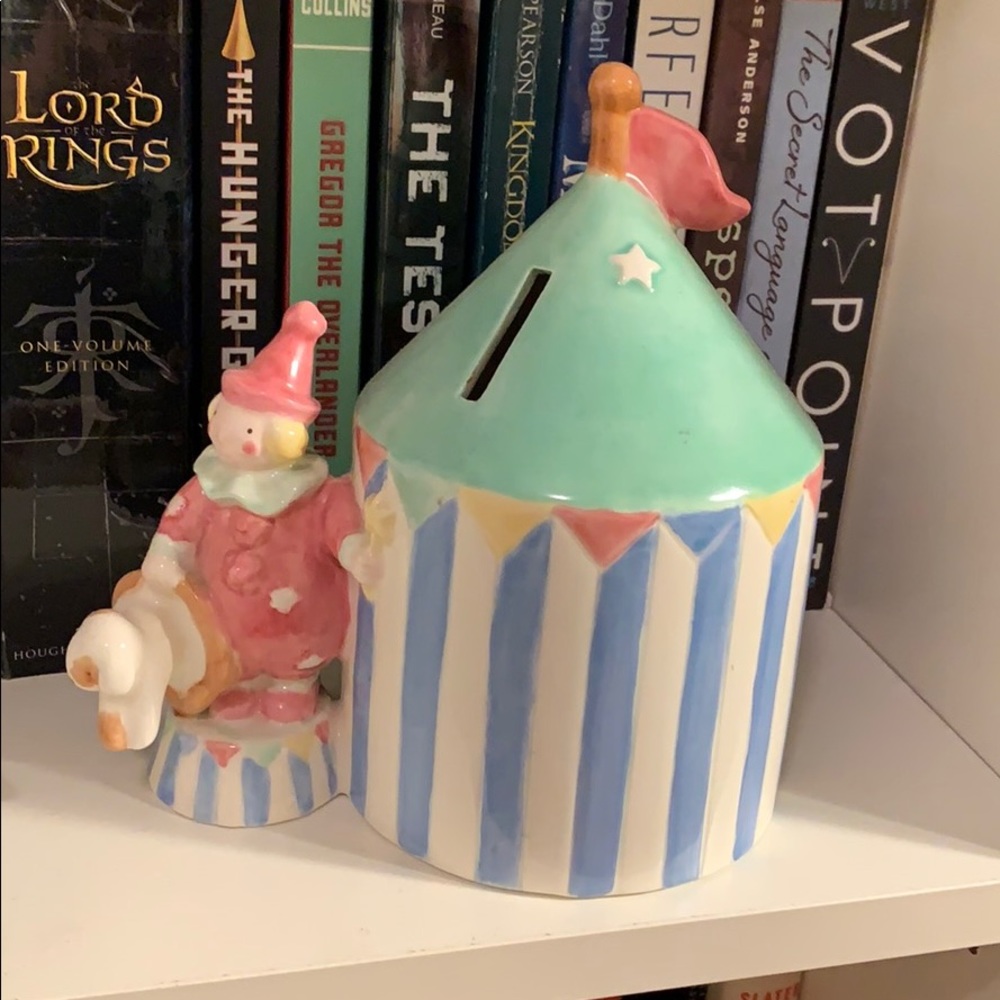 Circus coin bank